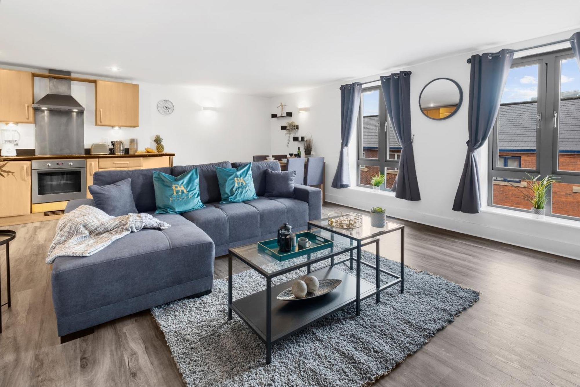 Pluxa Globe - Spacious Apartment In Jq With Parking Бирмингем Экстерьер фото